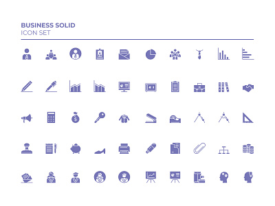 Business Solid business icon icon sets identity office office icons solid