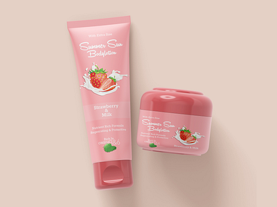 Packaging Design "Tube & Jar" cosmetic packaging cosmetics dribbble jars makeup packaging packaging design packaging mockups photoshop tube