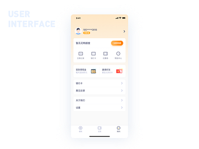 My app financial icon sketch ui