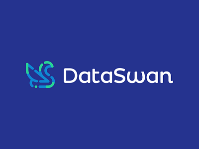 Data Swan animal logo animals bird brand branding clever data design icon identity information it logo logo designer logodesign nature swan symbol tech technology