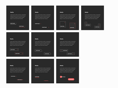 Button Mania buttons exploration sketch ui