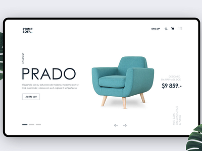 Furniture website design flat furniture design furniture store furniture website hero landing ui ux web website