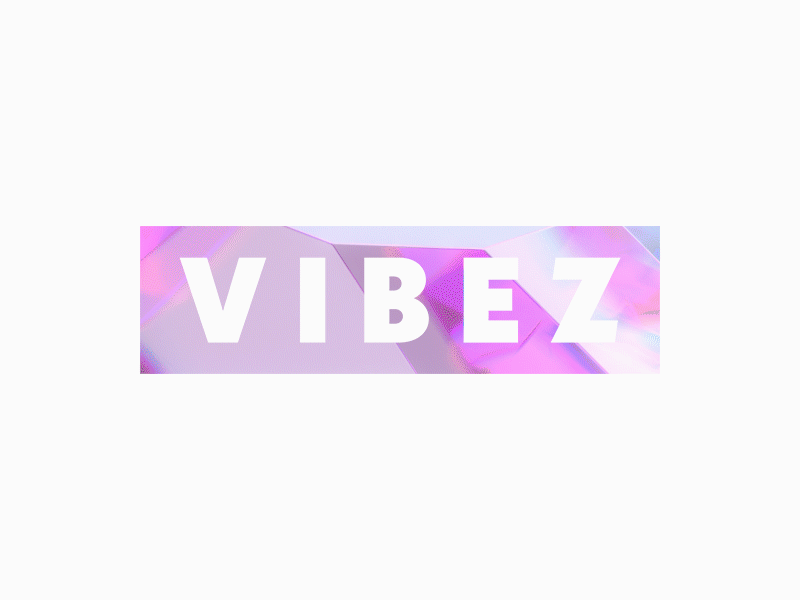 VIBEZ Open Air animation art direction branding identity logo prisma type typogaphy