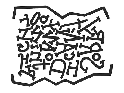 Sorry black and white for days design hand lettering illustration lettering procreate