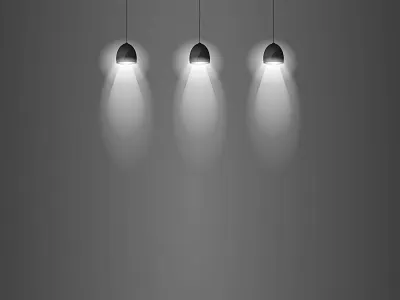 Dark Studio design flat illustration light logo night vector wall