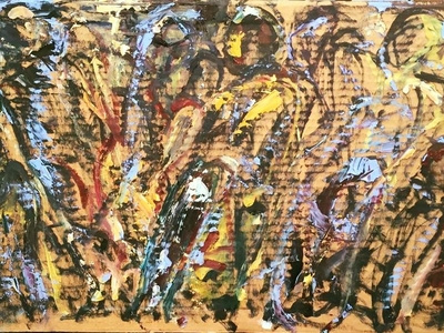 ABSTRACTIONS - INSPIRED BY AFRICA BY BRUNI abstraction africa african colorful art design fine art paintings people