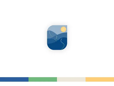 Logo branding agency color palette flat logo style guide