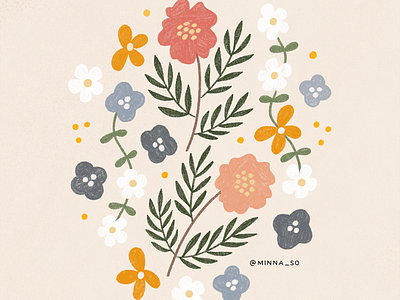 bloom bouquet floral flowers flowers illustration