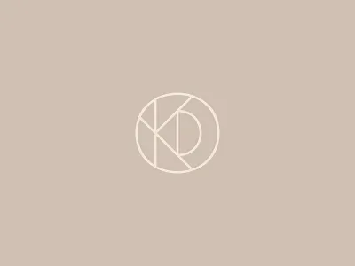 KDID Icon branding icon identity interior design logo monogram