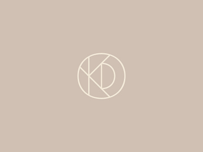 KDID Icon branding icon identity interior design logo monogram