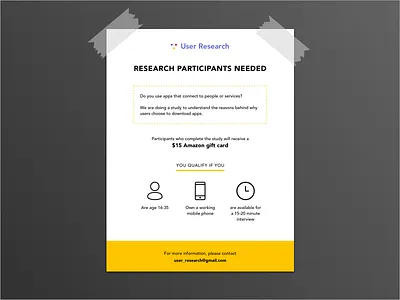 Flyer flyer graphic design user research