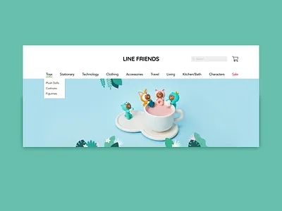 Daily UI #53 Header Navigation daily ui header navigation ui ui design uiux user interface ux design