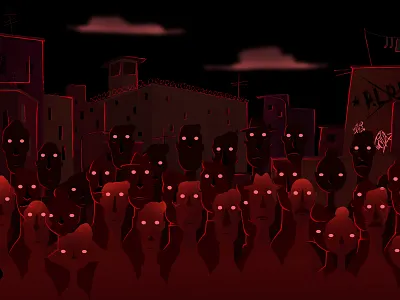 They're looking at you... 2d animation character design concept concept art illustration motion graphics photoshop