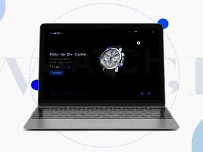 Ecommerce web ui web design