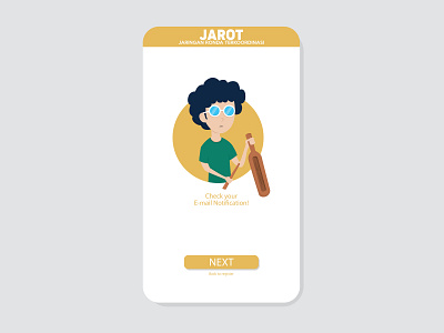 JAROT APP animation aplication app design flat flatillustration illustration minimal ui ux vector vector artwork