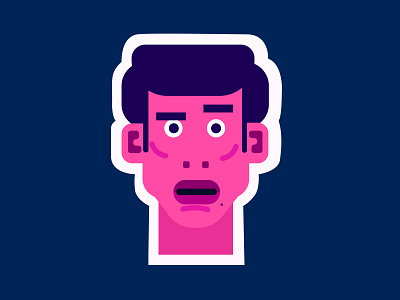 sticker character characterdesign dribbble dribbbleshot graphicdesign illustration minimal minimaldesign sticker sticker art vector