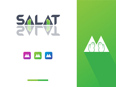 "SALAT" Logo Design...! design icon logo