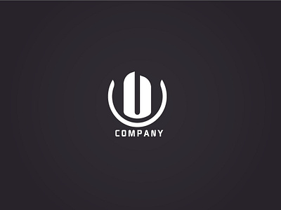 Letter U Logo branding design illustration logo typography