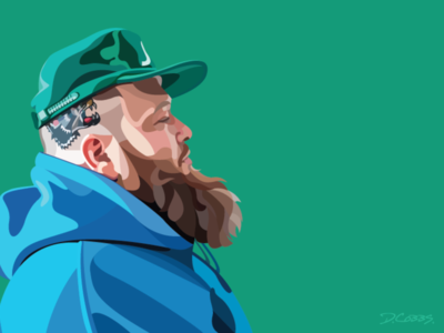 Action action bronson hip hop illustration music portrait rap vector white bronco