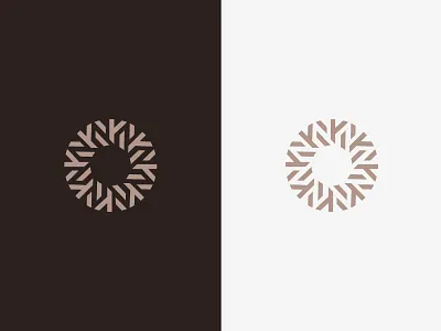 Logo O + dandelion (relift) brand dandelion design letter logo logotype minimal monogram vector