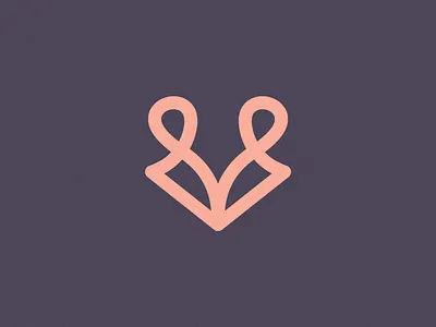 Fox Monoline animal branding design clean creative design fox logo icon logo a day mark monoline simple smart logo unique