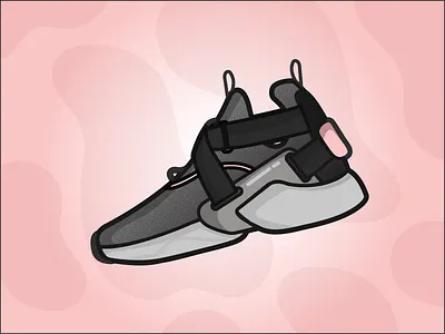 Nike Huarache flat flat illustrations huarache illustration nike shoes sneakers