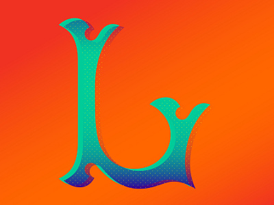 Letter L design l letter letter l type type design typography vector
