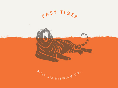 Easy Tiger illustration tiger