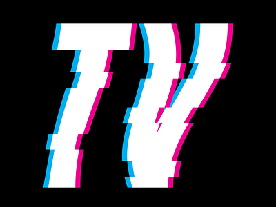 Twisted Visin Glitch 2 branding design