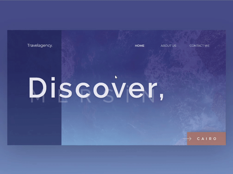 Travel Agency Concept adobe xd travel travel agency travel agency ui travel ui web ui