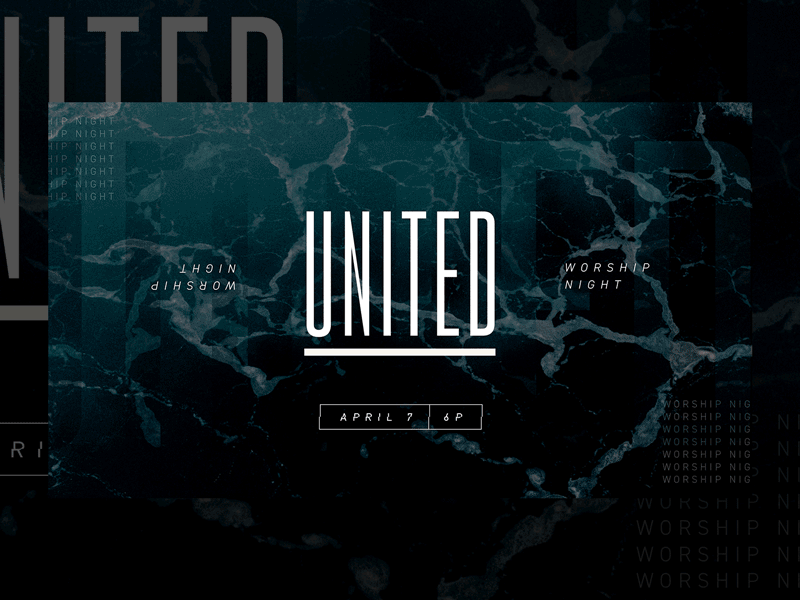 United Worship Night - Concepts church columbus ohio series sermon united worship