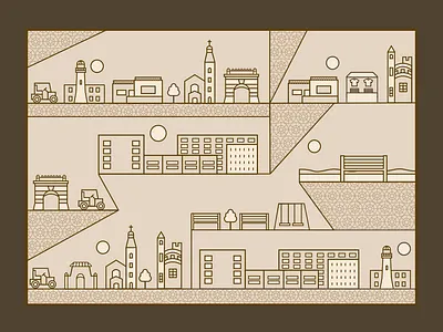 Punta Carretas Icons church golf icons design lighthouse montevideo neighborhood park punta carretas uruguay