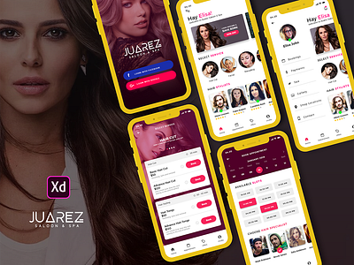 Saloon & Spa ui ux