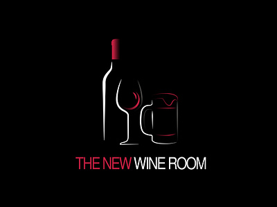 The New Wine Room @design @fiverr @logo branding design icon illustration logo vector