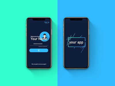 Login Screen - App Design app design app designers beautiful login design login screen mobile ui design simple design ui ux ui ux user user interface