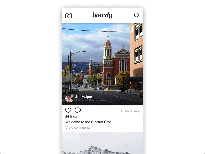 Pull To Refresh adobe adobexd animation app design dwight jim mobile scranton the office ui ux