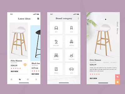 Furniture APP uiexercise