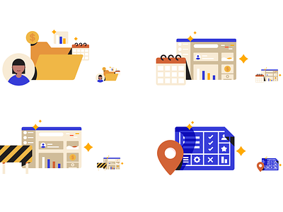 SaaS Icons avatar clean construction favorites folder icon iconography icons illustration interface location map pin product simple ui user