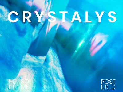 CRYSTALYS 3d art 3d artist cinema 4d octane octanerender photoshop post poster render visual art wacom