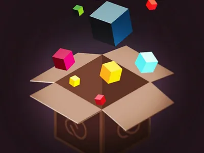 Create outside the box adobe box creative graphic illustration think vector