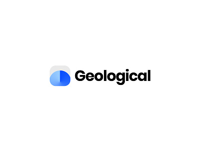 Geological Logo Concept art brand branding clean concept design design art flat gradient icon illustration lettering logo minimal minimal art type typography ui ux website