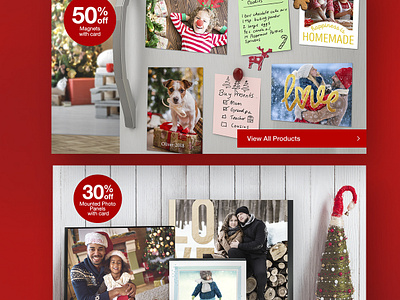Holiday Screen Savers kiosk photo prints product page screen savers