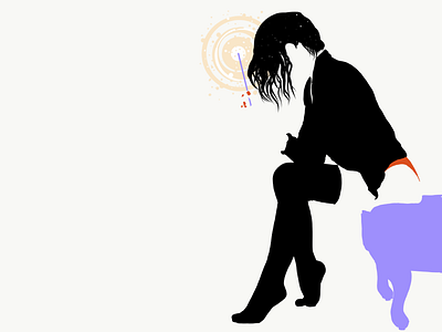 Beginner’s permit for magick digital art digital painting illustration magic magic wand sexy girl stockings vector art