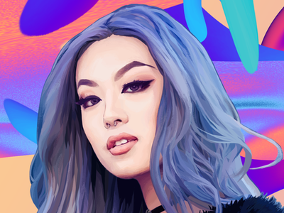 Vlora digital painting illustration