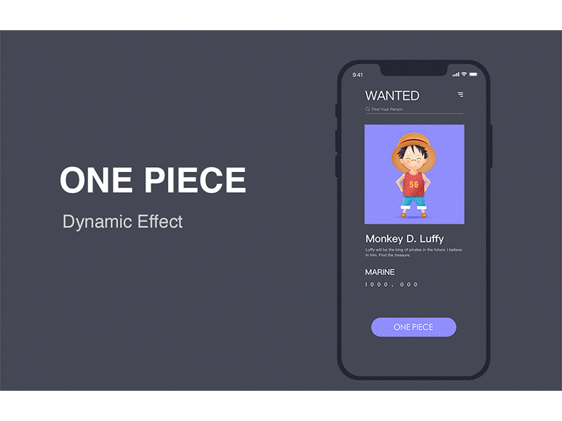 ONE PIECE aea effect gif iphone onepiece photoshop ui ui animation