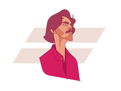 Portrait 2 app character clean design flat icon identity illustration illustrator infographic ios lineart logo minimal pictogram ui ux vector web website