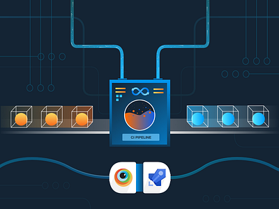 Seamless Integration with BrowserStack + Azure DevOps automation browserstack code design illustration integration mobile testing web