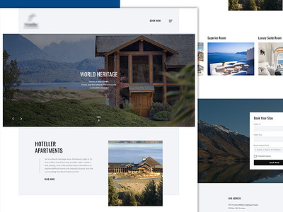 Hotel website design hotel hotel website minimal website webdesign website