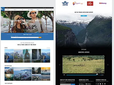 Travel Home Page home page travel page travel themes travel website