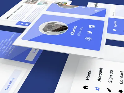 Kith Elements branding design element kit kith ui ux